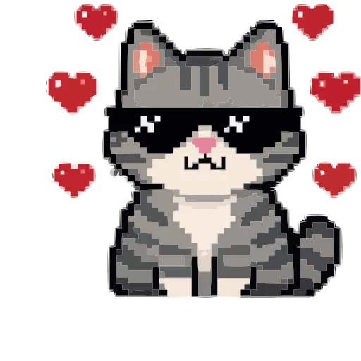 🥰 Эмодзи «Кот Тихон» для Telegram