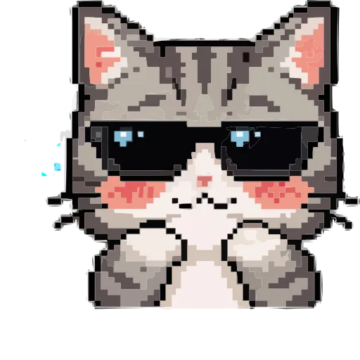 ☺️ Эмодзи «Кот Тихон» для Telegram