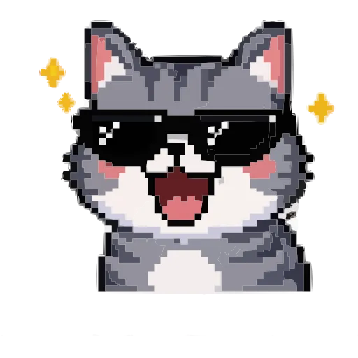 😄 Эмодзи «Кот Тихон» для Telegram