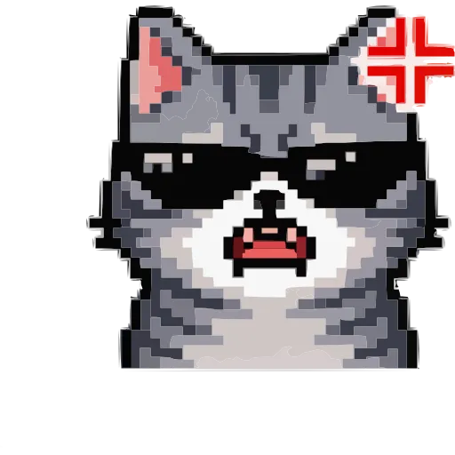 😡 Эмодзи «Кот Тихон» для Telegram