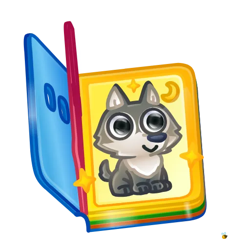 📕 Стикер «Timeless Book» для Telegram