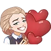 ❤ Эмодзи «Зайчик Вк» для Telegram