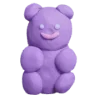 🐻 Эмодзи «Tiny Clay» для Telegram