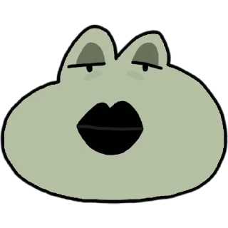 🖤 Стикер «Моё Болото» для Telegram