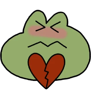 💔 Стикер «Моё Болото» для Telegram