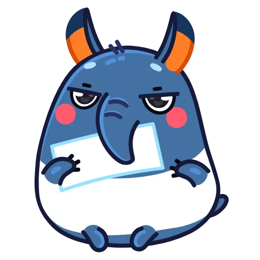😑 Эмодзи «Tipsy» для Telegram