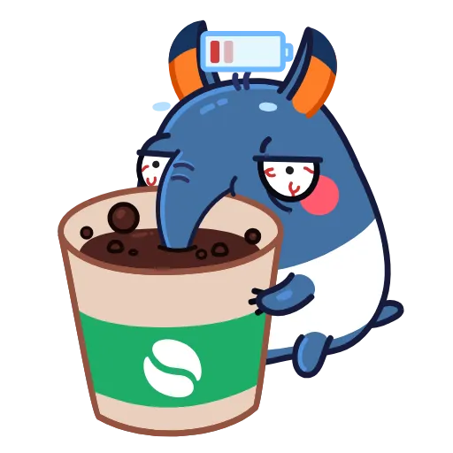 ☕️ Эмодзи «Tipsy» для Telegram