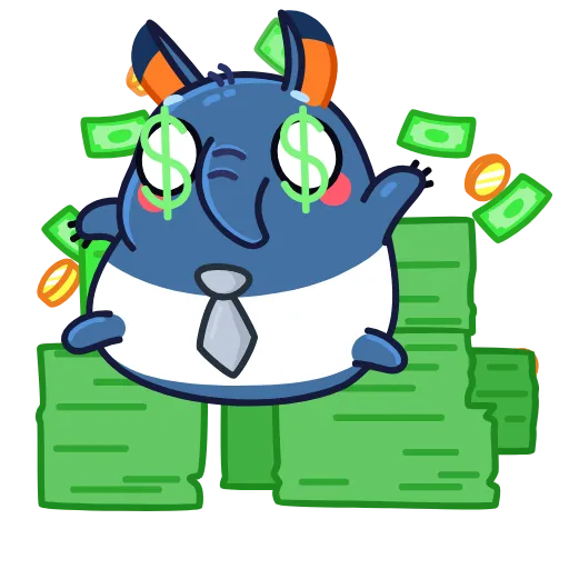 🤑 Эмодзи «Tipsy» для Telegram