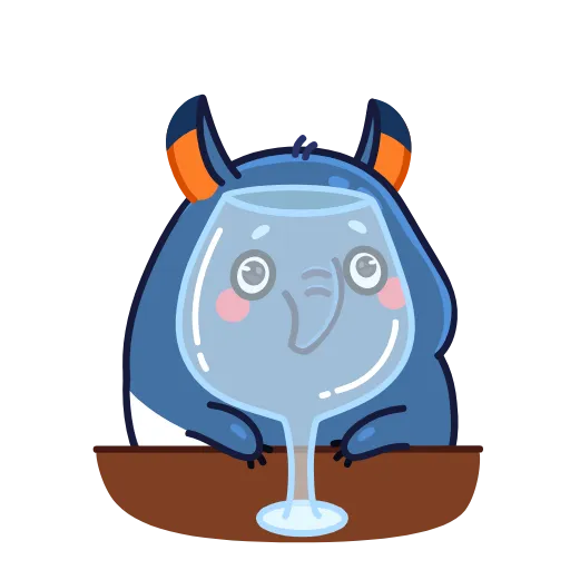 🍷 Эмодзи «Tipsy» для Telegram