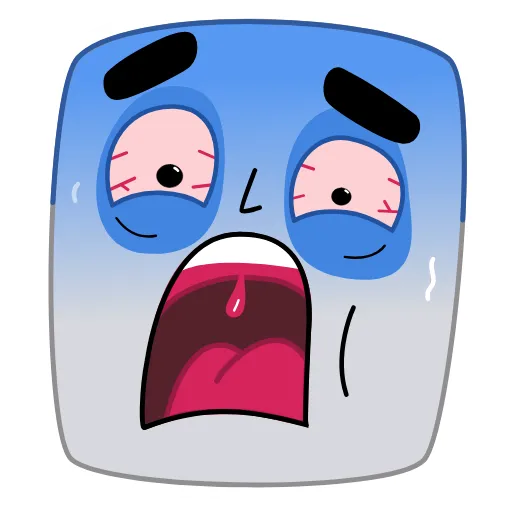 😱 Эмодзи «Tired» для Telegram