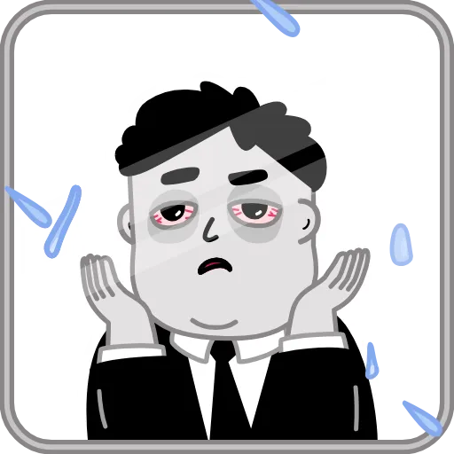 🙄 Эмодзи «Tired» для Telegram