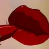 👄 Эмодзи «DARK RED» для Telegram