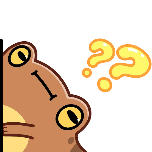 🤭 Эмодзи «Disgruntled Toad - Недовольная Жаба» для Telegram
