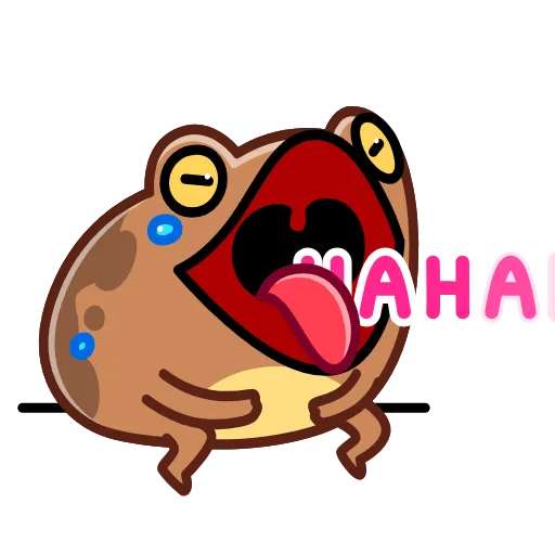 😂 Эмодзи «Disgruntled Toad - Недовольная Жаба» для Telegram