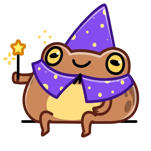 ✨ Эмодзи «Disgruntled Toad - Недовольная Жаба» для Telegram