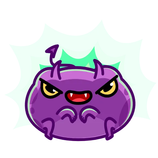 😈 Эмодзи «Disgruntled Toad - Недовольная Жаба» для Telegram