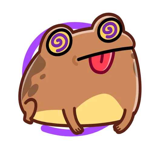 😵‍💫 Эмодзи «Disgruntled Toad - Недовольная Жаба» для Telegram