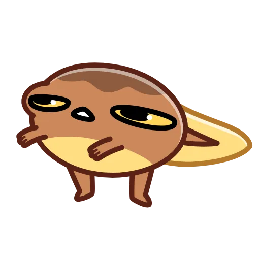 🤨 Эмодзи «Disgruntled Toad - Недовольная Жаба» для Telegram