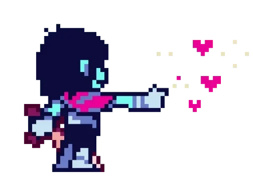 ❤️ Стикер «Undertale and Deltarune» для Telegram