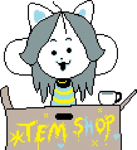 🐈 Стикер «Undertale and Deltarune» для Telegram