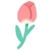 🌷 Эмодзи «Toco Girl» для Telegram
