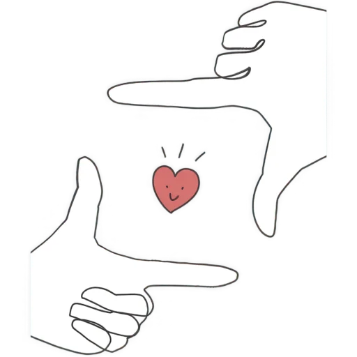 🥰 Стикер «Знак любви» для Telegram