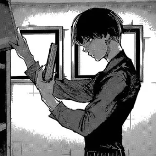 📚 Стикер «Канеки Кен» для Telegram