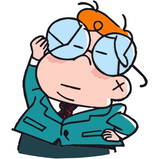🤓 Эмодзи «Толя» для Telegram