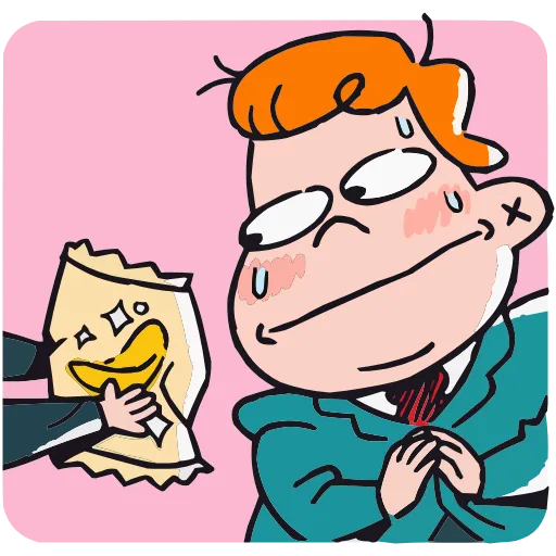 😓 Эмодзи «Толя» для Telegram