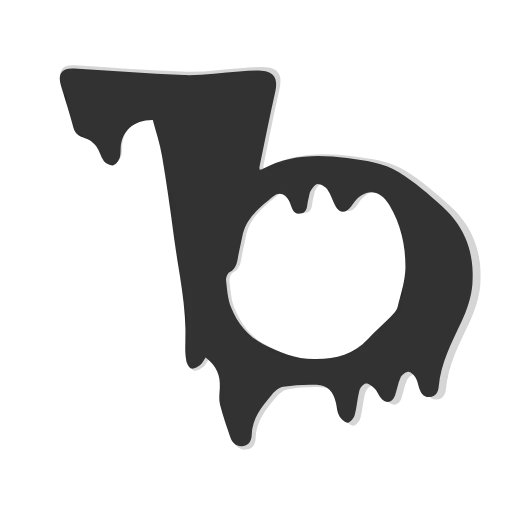 👹 Эмодзи «HORROR - анимированный кровавый шрифт» для Telegram