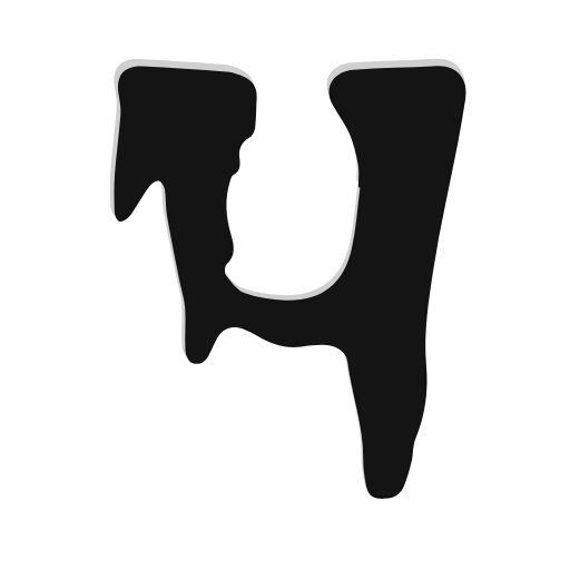 👹 Эмодзи «HORROR - анимированный кровавый шрифт» для Telegram