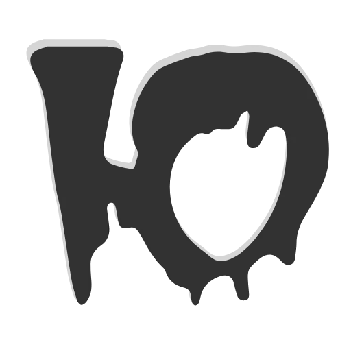 👹 Эмодзи «HORROR - анимированный кровавый шрифт» для Telegram