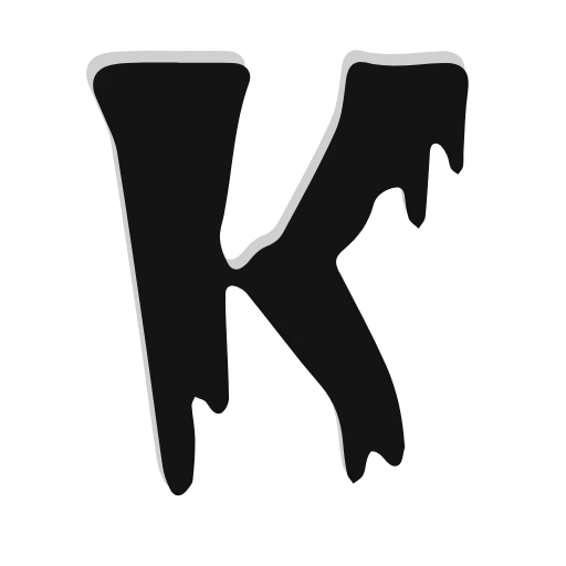 👹 Эмодзи «HORROR - анимированный кровавый шрифт» для Telegram