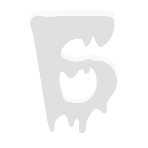 👹 Эмодзи «HORROR - анимированный кровавый шрифт» для Telegram