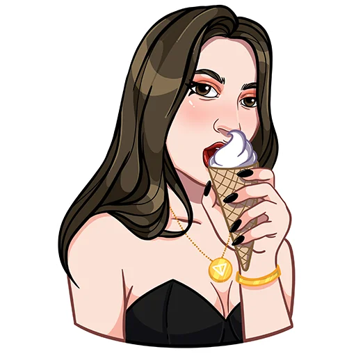 🍦 Стикер «Stickers TON» для Telegram