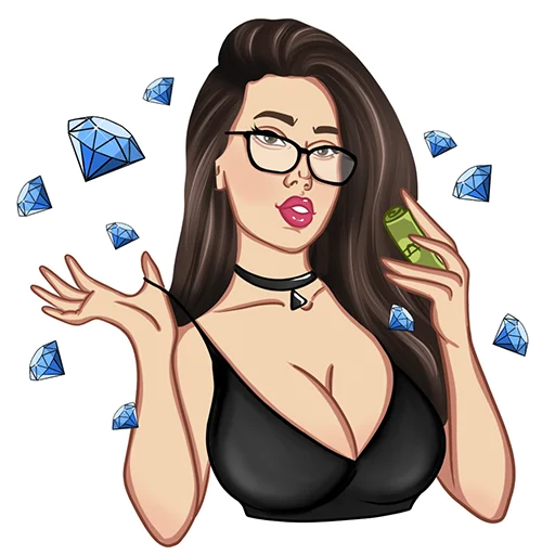 💵 Стикер «TonCoin Diamonds» для Telegram