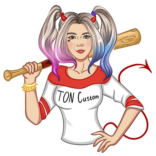 👻 Стикер «TonCoin Diamonds» для Telegram