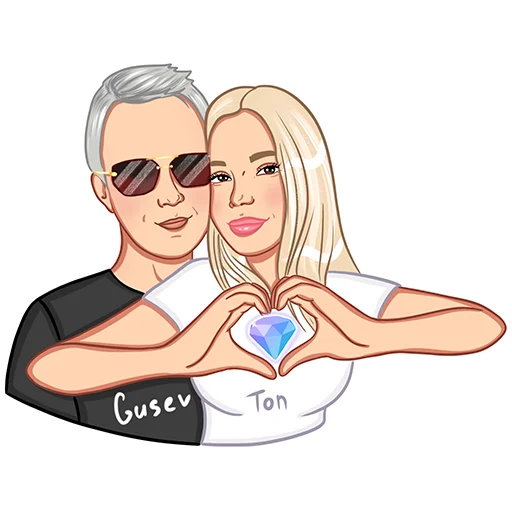 ❤️‍🔥 Стикер «TonCoin Diamonds» для Telegram