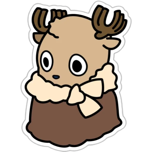 🙃 Стикер «Chopper» для Telegram