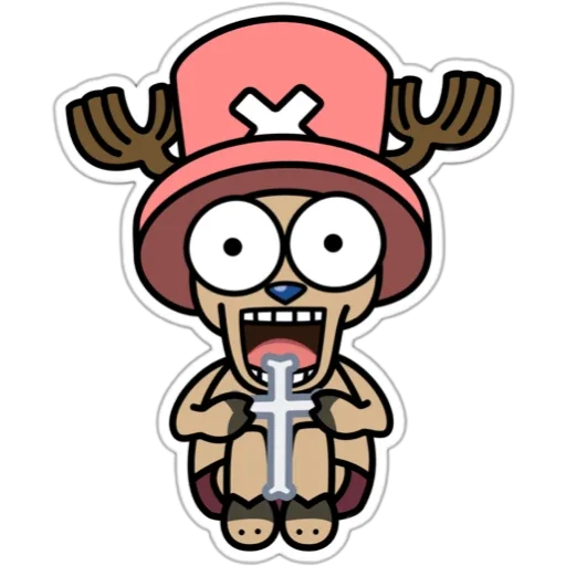 😳 Стикер «Chopper» для Telegram
