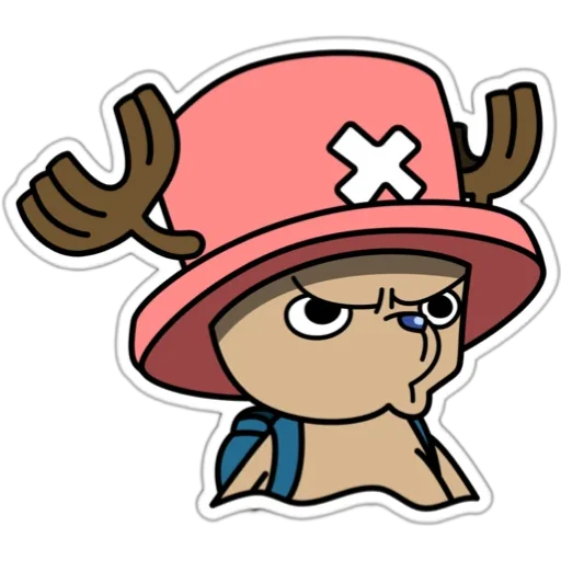 😡 Стикер «Chopper» для Telegram