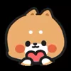 ❤️ Эмодзи «Tonton Friends» для Telegram