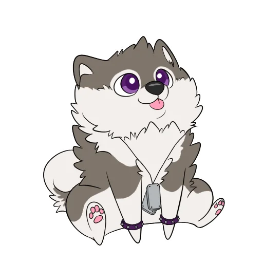 ☁️ Стикер «Toony Faust (crazyhusky)» для Telegram