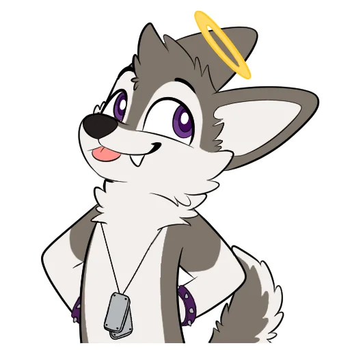 👼 Стикер «Toony Faust (crazyhusky)» для Telegram