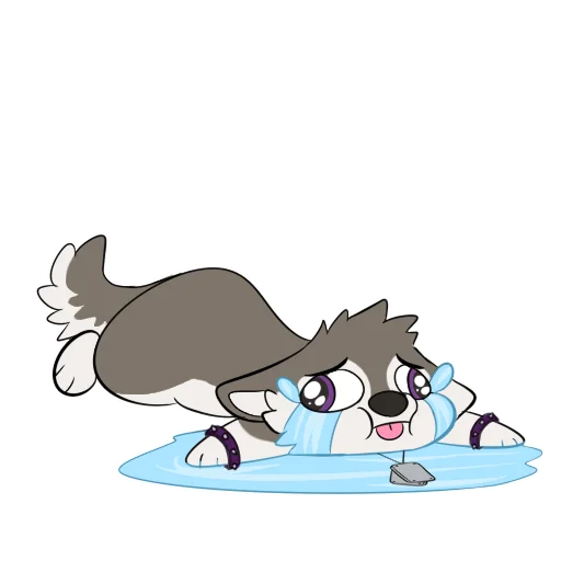 😭 Стикер «Toony Faust (crazyhusky)» для Telegram