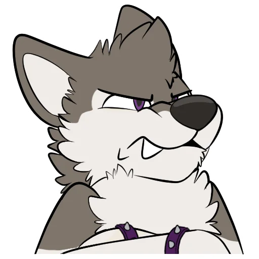 😡 Стикер «Toony Faust (crazyhusky)» для Telegram