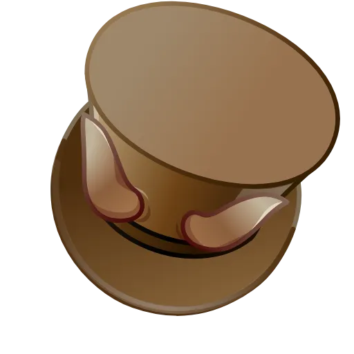 🎩 Стикер «Top Hat» для Telegram