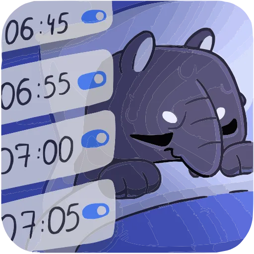😴 Эмодзи «Набор эмоджи с тапиром Топазом из ВК в качестве» для Telegram