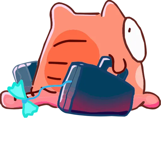 🤩 Эмодзи «Кот Топчик» для Telegram