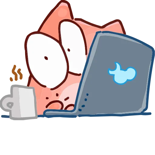 🤩 Эмодзи «Кот Топчик» для Telegram